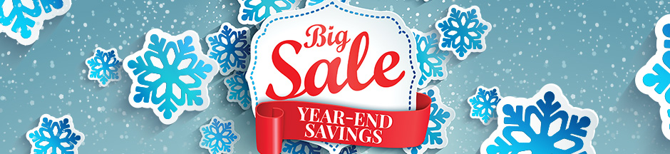 BIG SALE Year-End Savings